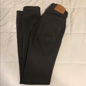 Madewell 9” High-Rise Skinny Black Jeans